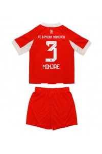 Bayern Munich Kim Min-jae #3 Jalkapallovaatteet Lasten Kotipeliasu 2025-26 Lyhythihainen (+ Lyhyet housut)